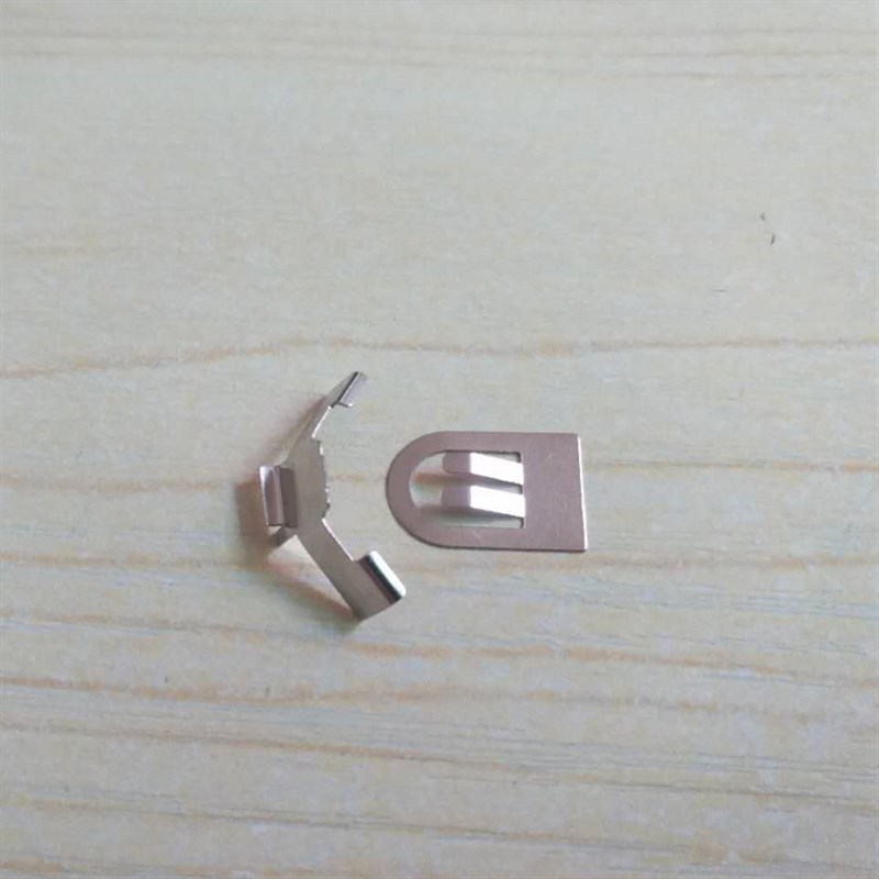 2032可焊接插件正负极电池弹片 CR1632U纽扣电池接触片