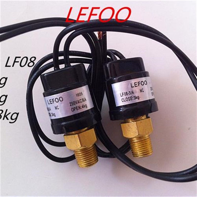 LEFOO力夫gLF08压力开关12V220V液压油压气压水压开关空压机控制