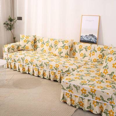 全包沙套全盖组合沙发发罩防发四季通用型防猫抓妃沙JGV保护贵套