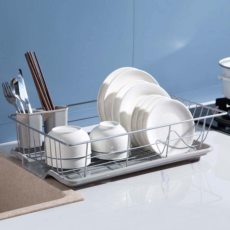 厨房置物架台面分层收纳架调料架铁艺用柜浴室橱品筷水碗沥碟架子