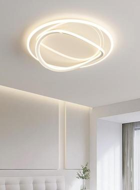 简奶油风卧室吸顶灯20现25154年款主卧书房灯网红L新ED代约中山灯