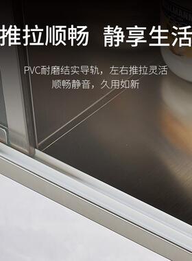 #吊柜墙锈壁柜壁挂柜356804不钢浴室玻推拉储物收纳置门物厨璃房