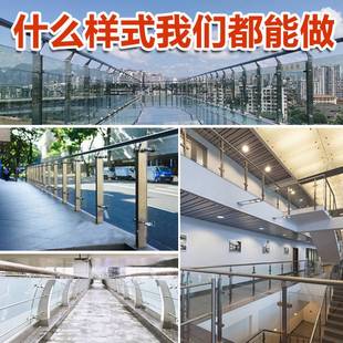 304不锈钢立柱工程桥梁护栏地铁景区河道钢丝绳柱天桥栏杆楼梯