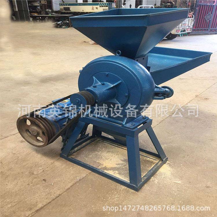 一机多用铸铁齿盘粉碎机 荞麦大米磨粉机 大豆齿爪式粉碎机
