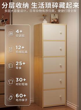 电带视柜旁储物柜门收落纳柜子地客厅靠墙卧室防尘书柜UIC墙边柜