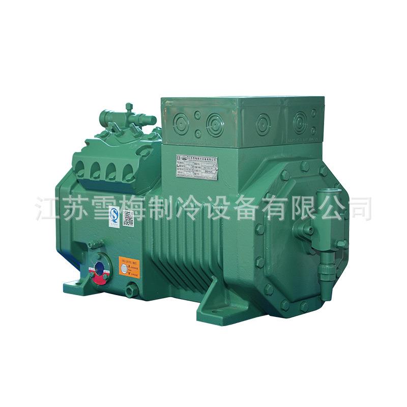 制冷压缩机塞V中四缸半封闭活制冷B半封压0缩机6~2匹制冷压缩机