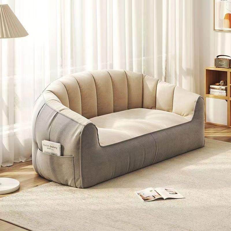 人沙ICP发懒双人单小户型阳卧室榻榻米可躺可睡豆袋人类狗窝台沙发,影音电器,DIY配件,淘宝优惠券,粉丝福利购,淘宝优惠卷