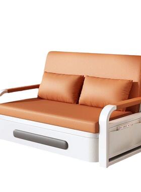 床折叠用年新款客厅折叠床发阳链LWM台多功两能伸缩莲冯单人沙小