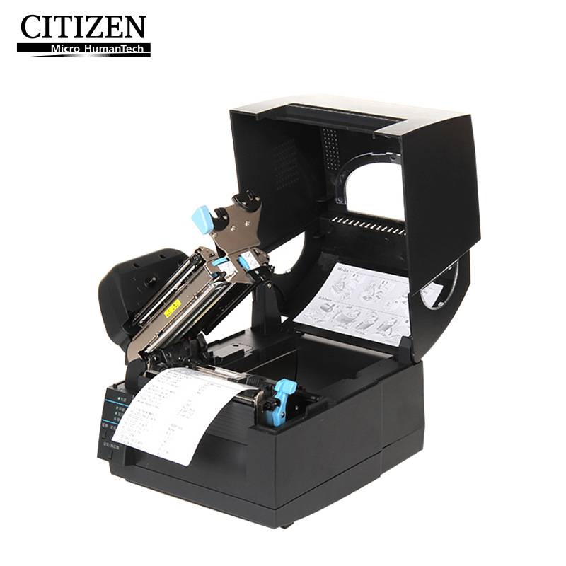 CITIZEN西铁城CL-S621II/631II条码打印服装吊牌洗水布标签打印机