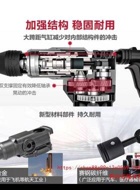 德国卡胜kress电锤KU331S 电镐KU330S两用工业级大功率混凝土工具