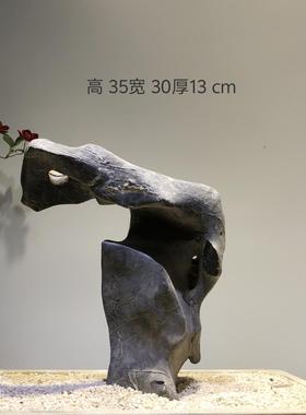 假天然原石庭院式中流水摆件鱼缸造景石山盆观景太湖XLS石奇石赏