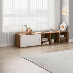 飘窗柜矮柜自由51子合可坐收组纳柜子阳台储物柜卧室物柜置落地地