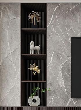 89224404梵砂意式极简高轻奢客厅电视件柜摆创意酒档柜工艺家居装