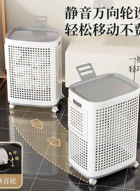 脏衣篮家可折叠颜值浴室用收纳大容ZUA量卫高间洗衣篮子脏衣生篓