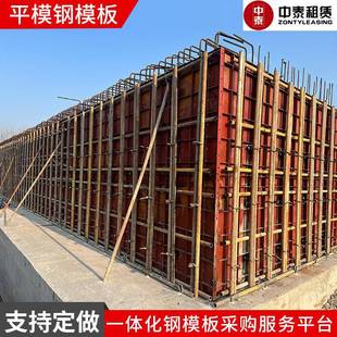 源头厂可租售凝平模可钢模工板箱涵工程混土324现浇模板平面钢模