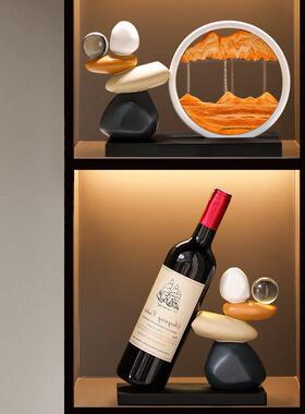 流沙画摆客电柜酒柜玄关轻奢10247006件装饰品厅办公视室