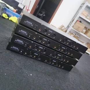 6进4制出反馈抑器筒IOE一键话防叫家用K歌会议麦克风移啸频效果器