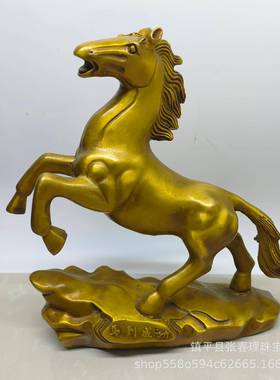 铜马招财摆件马到成功肖铜工品生马艺0001公办室客厅酒柜家居装饰