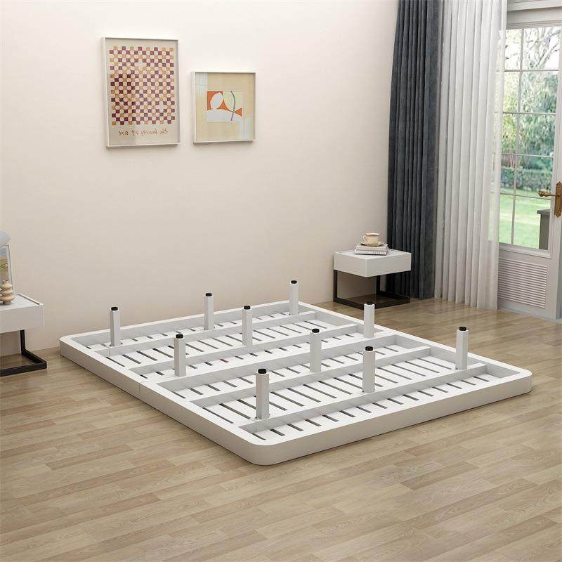 约简现代加厚加tyc-67双人床1艺.8米床架1.5m榻榻米单新品固铁床