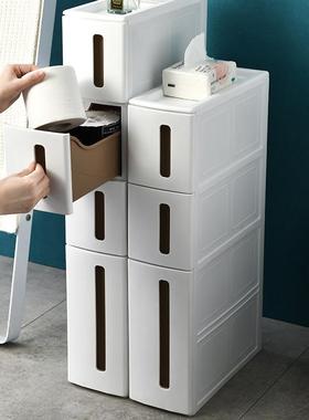 日室夹缝收纳柜抽02.24屉式厨房冰箱边柜式超窄浴储缝隙置物架物