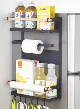 YP-WS201磁吸冰侧边置物架多功能大号铁艺收箱纳架日式厨房墙面挂