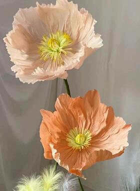 巨美型纸艺花虞人婚庆纸花户工婚礼TP6HtdG2外假花布置花艺手落地