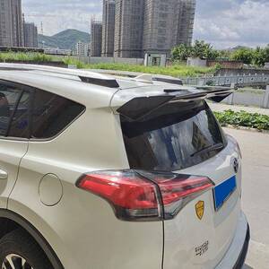 汽车通用尾翼改装免打孔两厢SUV顶翼定风翼高尾翼加装装饰后翼