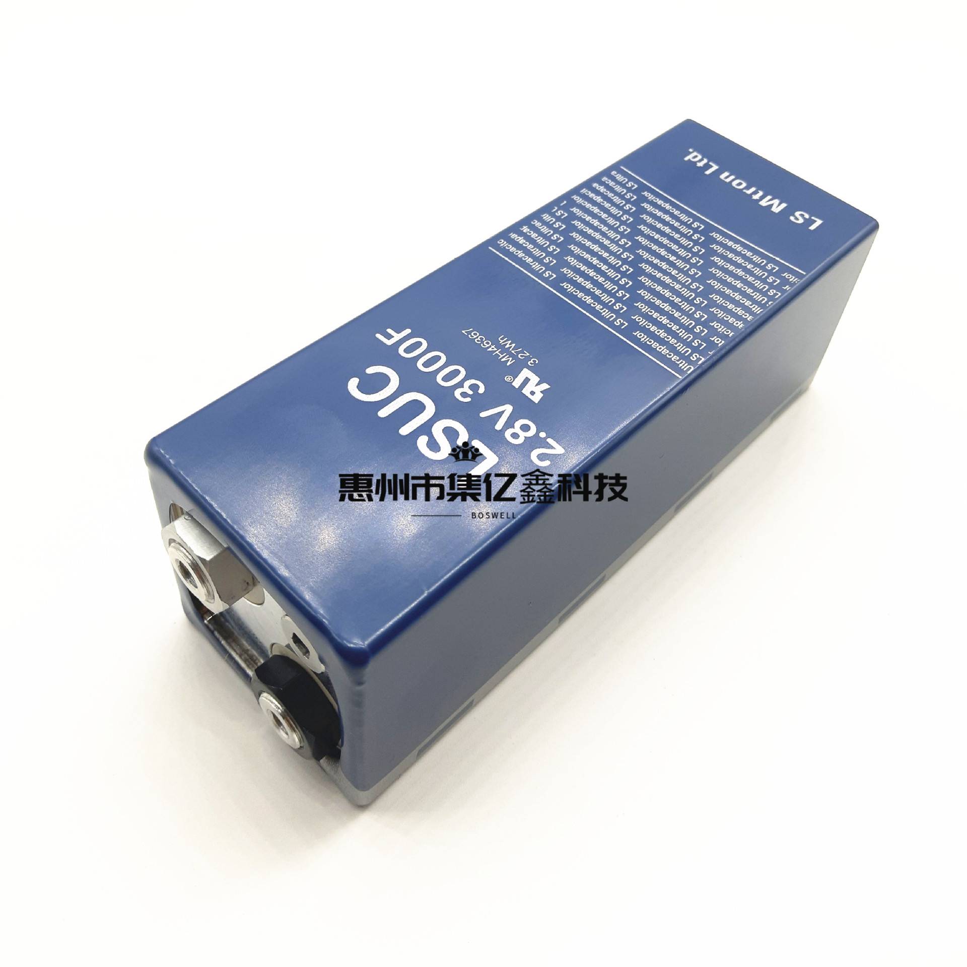 超级电容 超大容量 汽车电子整流器 2.8V3000F 螺丝孔电容 2.7V