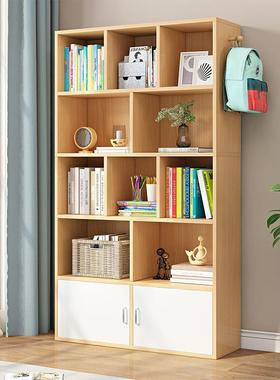 书架物书架柜收纳柜落地靠墙子客厅卧室COV置房柜间多层简易经济