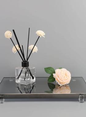 欧式创意晶琉璃托0596盘样房楼部书房客售厅水餐厅桌板面玄关饰品