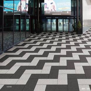 618瓷砖家户外砖砖地防滑厂庭院砖铺生态地石广场砖小区室外陶瓷