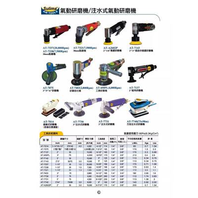 SUL动IM速震力马气工具AT-7321圆YSG形偏摆A研磨机砂机点磨机