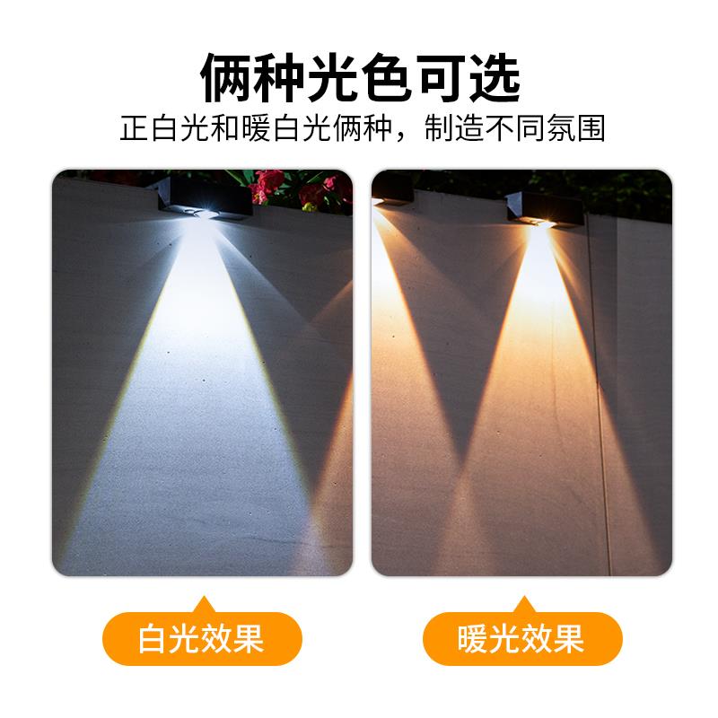 太阳能户外庭院灯花718围墙农园装饰壁灯家小院墙面点缀氛墙围围