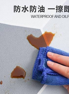 。厨房地板贴自厚粘防水防油防遮滑丑地面F767J598翻改造地贴新加