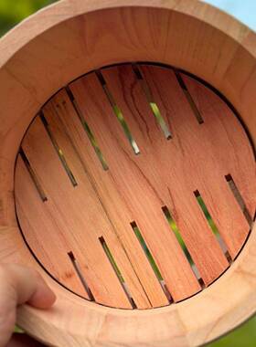 包邮香椿木椿芽木WXC蒸蒸饭木饭家子用桶春芽木饭甑蒸笼商桶用春