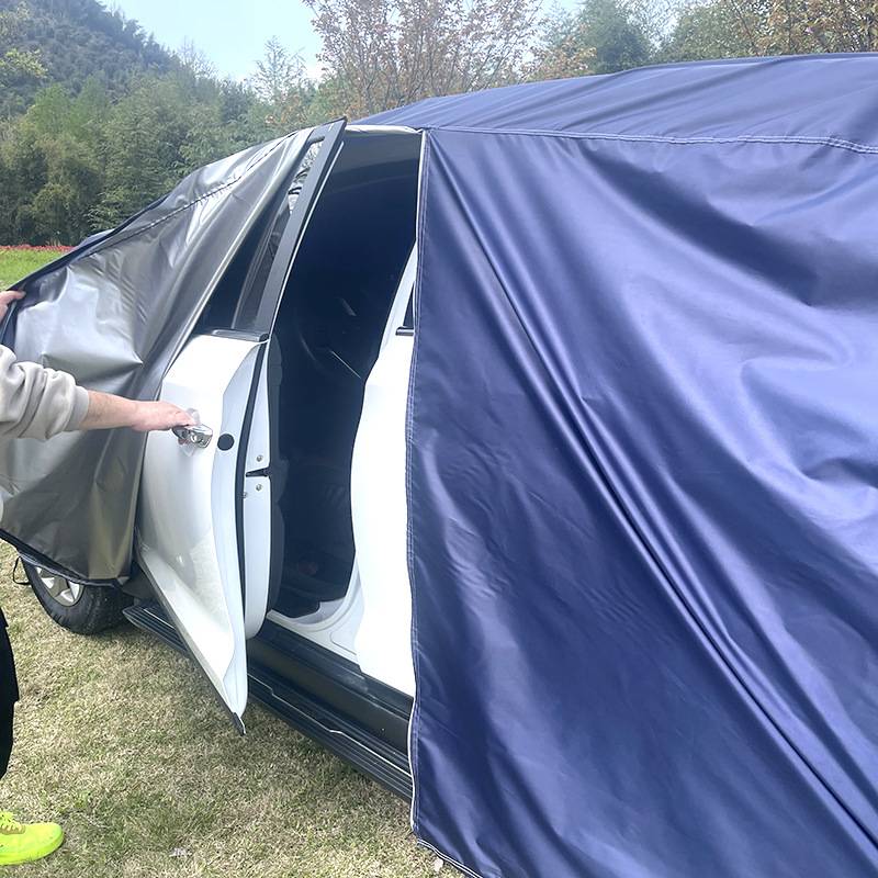 厂家直发防晒遮阳夏季车衣防水防雨防刮擦四季通用车罩蓝色款