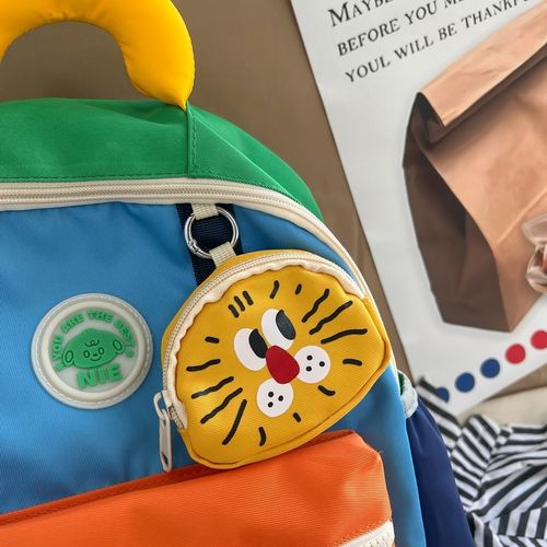 儿童书包高颜值多巴胺男女小学生高颜值幼儿园3-6岁宝宝双肩背包