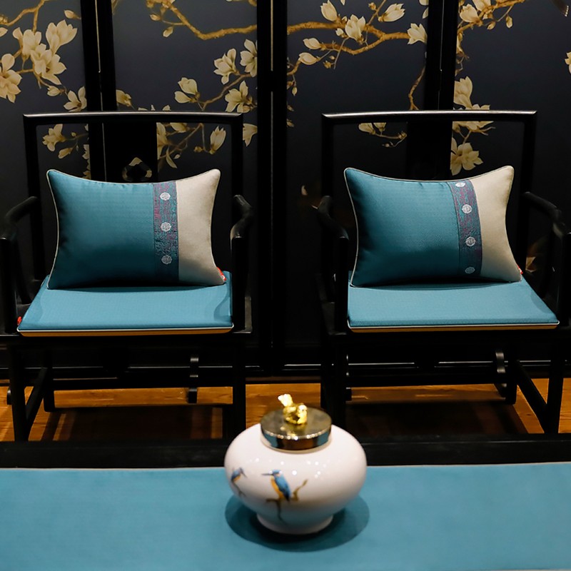 中式红木沙发椅子坐垫古典实木家具圈椅餐椅太师椅凳子垫防滑定制