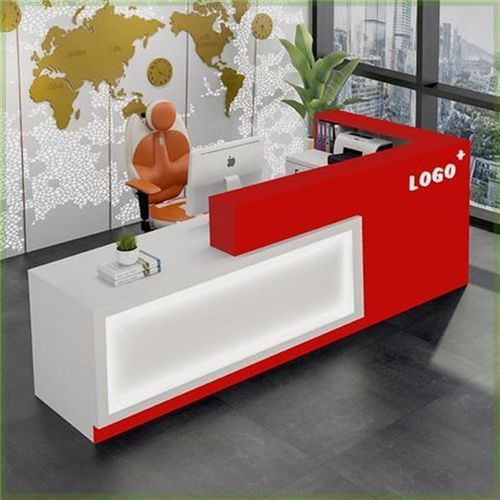 吧台收银台店铺小型台球厅柜台简约现代商用吧台桌公司前台接待台