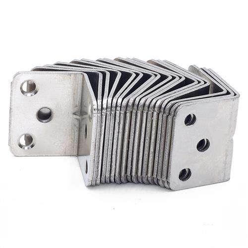 新款加厚角码90度直角角码固定三角支架配件90度层板支架托角铁连
