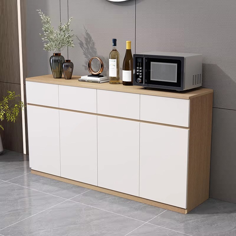 极简餐边柜现代简约实木酒柜靠墙茶水柜碗柜客厅多功能储物收纳柜