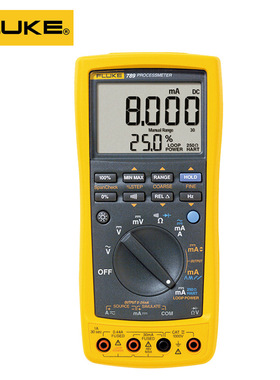 Fluke福禄克789万能表高精度手持式便携过程检验真有效值万用表