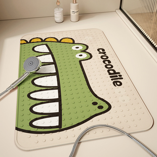 家用浴室防滑防摔吸盘垫厕所淋浴房脚垫儿童洗澡洗手间卫生间地垫