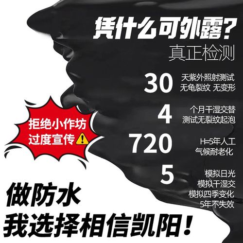 屋顶防水补漏材料房顶裂缝漏水专用涂料楼顶补漏王防漏防水胶外墙