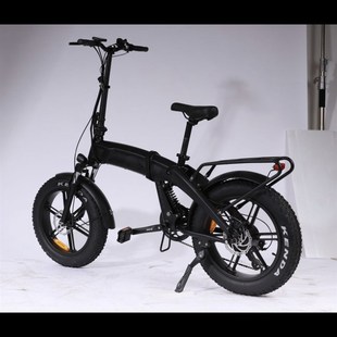 折叠电动自行车20寸雪地车48v锂电池助力车代步车便携车成人电车