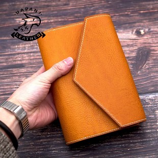 皮匠老王A6三折活页手账本图纸纸格版型