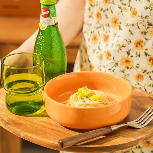 汉堡造型好看的子碗包套装陶瓷盘创意餐具MVQ可爱菜甜品碟釉盘下