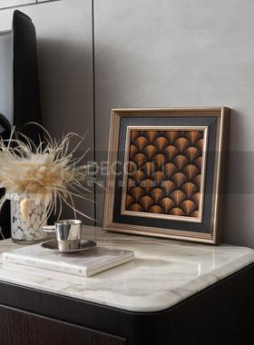 AL10家板居酒店样柜间家具展厅卧室床头饰品软F77H9SMJ装感摆件装