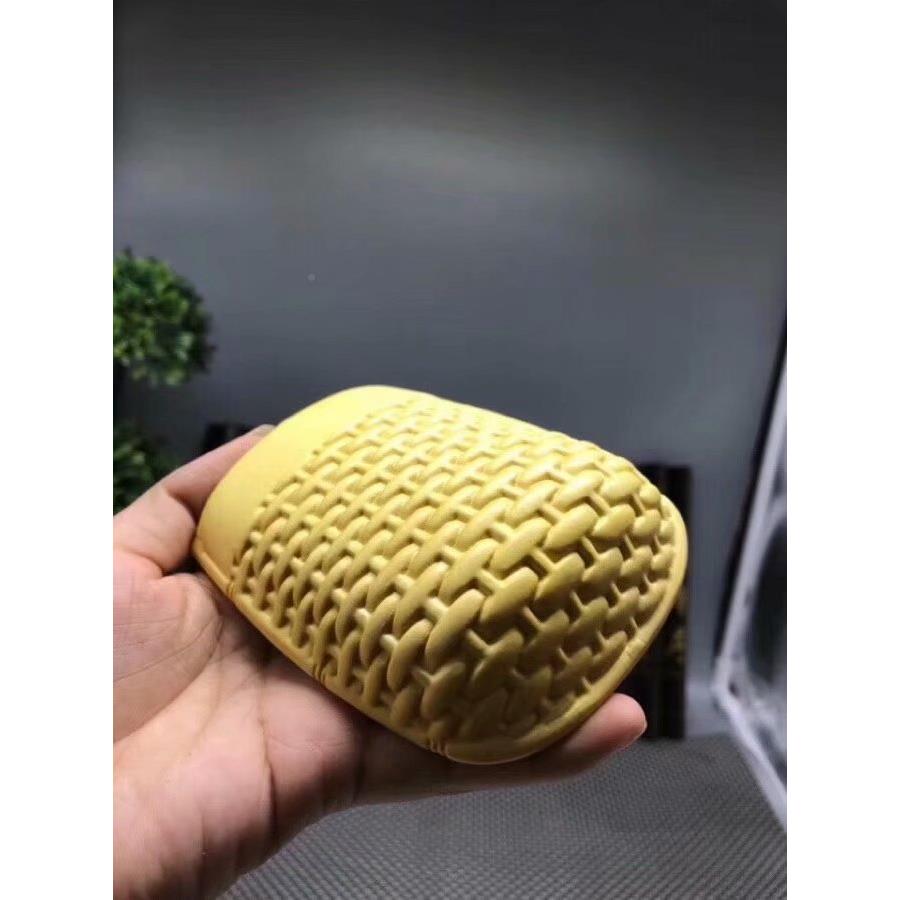 HYMBJ木小叶黄杨雕刻道小手铲居家雕刻小簸箕工艺品把件勺茶用具
