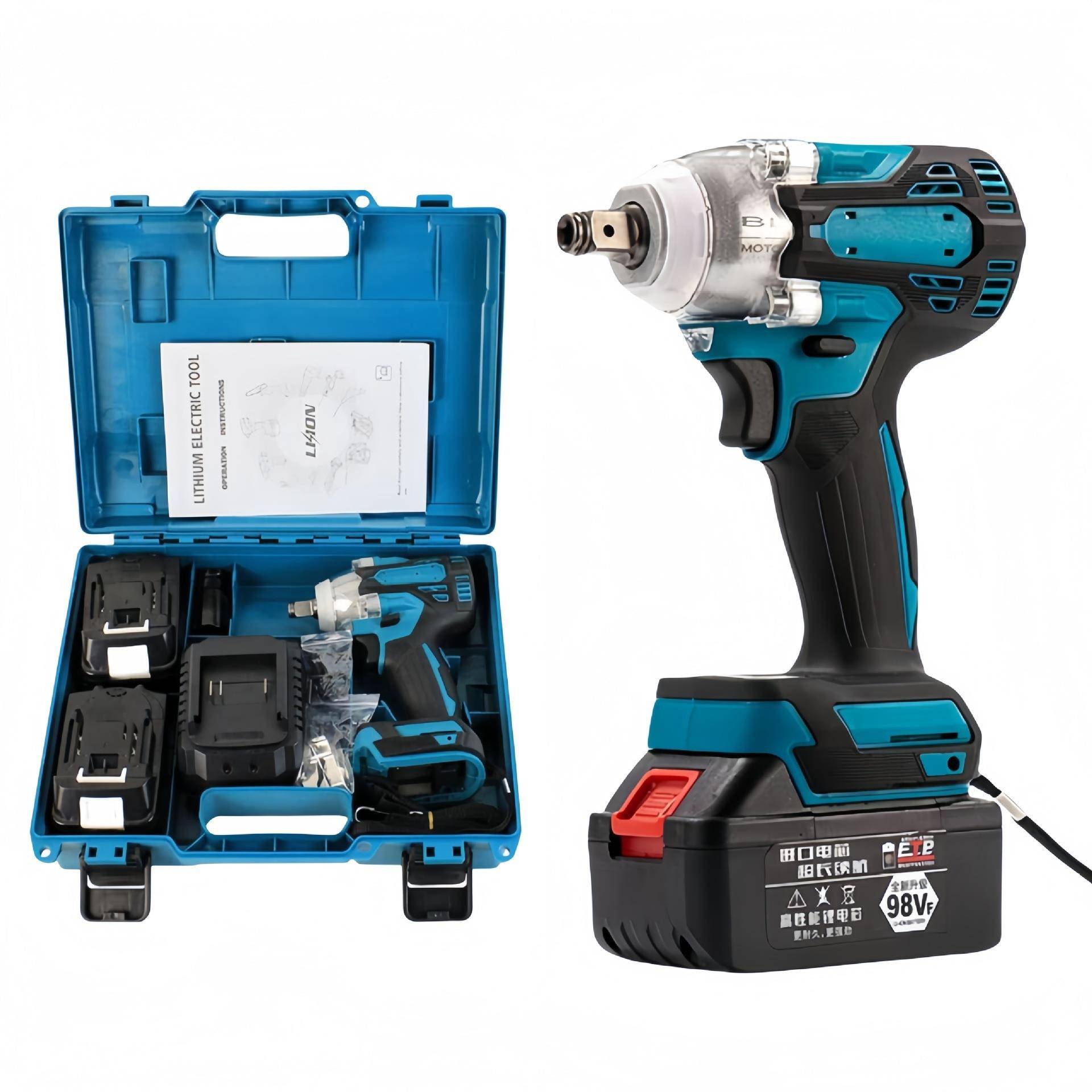 田款无牧锂电冲刷扳手DTW28无品牌/5/300/004款架子工电动扳击手